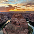 Horseshoe sunset